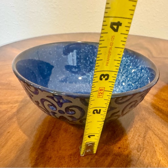 2 BIA Cordon Bleu Oh La La Arabella Blue Oven Safe / Dishwasher Safe Bowls - Picture 8 of 9